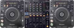 Dj комплект Pioneer CDJ 1000 MK3 + Пульт DJM 800