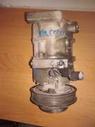 Компрессор кондиционера. Kia Rio Kia Cerato Kia Shuma Kia Forte Hyundai Solaris Двигатель G4FA