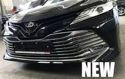 Накладка на решетку бампера. Toyota Camry, ASV70, AXVA70, AXVH70, GSV70