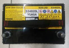 Yuasa. 35 А.ч., Обратная (левое), производство Япония
