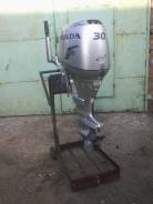 Honda. 30,00 л.с., 4-тактный, бензиновый, нога S (381 мм), Год: 2006 год
