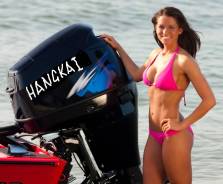 Hangkai. 3,60 л.с., 2-тактный, бензиновый, нога S (381 мм), 2018 год год