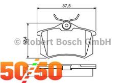 Тормозные колодки 0986461769 BOSCH BOSCH