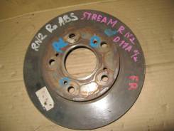 Диск тормозной. Honda Stream, RN1 Двигатели: D17A, D17AVTEC, D17A2