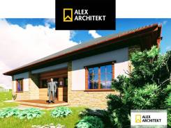 710 Z Georg AlexArchitekt Экономичный одноэтажный дом в Электростали 710 Z Georg AlexArchitekt Экономичный одноэтажный дом. 100-200 кв. м., 1 этаж, 4 комнаты, бетон