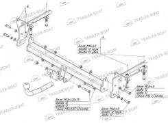 Фаркоп. Subaru Forester Subaru Outback, BRF, BRM, BR9 Двигатели: EZ36D, FB25, EJ253, EJ25, EZ36