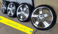 225-35-19, BAZO B52, 4/114,3 и 5/114,3, в наличии. 7.5x19" 4x114.30, 5x114.30 ET45 ЦО 73,1 мм.