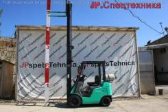 Mitsubishi FG15. Вилочный Погрузчик 2014г. в. В России не работал!, 1 500 кг., Бензиновый