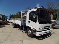 Isuzu Forward. 2007г c крановой установкой, 5 200 куб. см., 4 000 кг.
