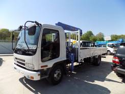 Isuzu Forward. 2007г c крановой установкой, 5 200 куб. см., 4 000 кг.
