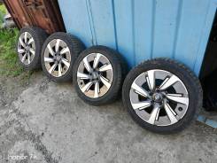 Колеса subaru 225.50r17 зима! 5.114. 7.0x17 5x114.30 ET55 ЦО 60,1 мм.