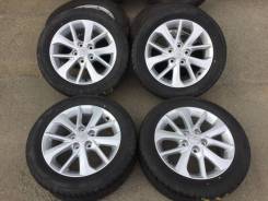 205/55R16 лето 100% на оригинальном литье Toyota Corolla R16 6.5j 45. 6.5x16 5x114.30 ET45 ЦО 60,1 мм.