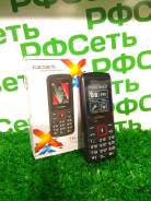 teXet TM-127. Новый, до 8 Гб, Красный, Черный, Dual-SIM, Кнопочный