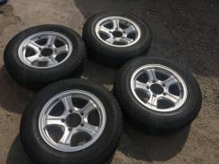 175/80R16 Yokohama G012 на литье weds Jimmy Niva R16 5.5j +19 5/139.7. 5.5x16 5x139.70 ET19