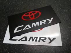 Табличка. Toyota Camry
