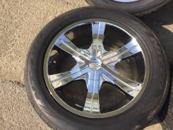 265/50R20 лето Nitto на хром литьё Bazo R20 6/139.7 9j 18 Prado Lexus. 9.0x20 6x139.70 ET18