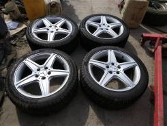Комплект колес Aga Targa Mercedes Benz 22545R-17 c зимней резиной. 7.5x17" 5x112.00 ET47 ЦО 73,0 мм.