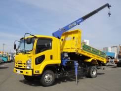 Isuzu Forward. Самосвал с КМУ ! , 5 200 куб. см., 5 000 кг. Под заказ