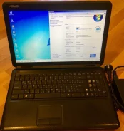 Asus K50C. 15.6", ��� 2048 ��, ���� 250��� ����