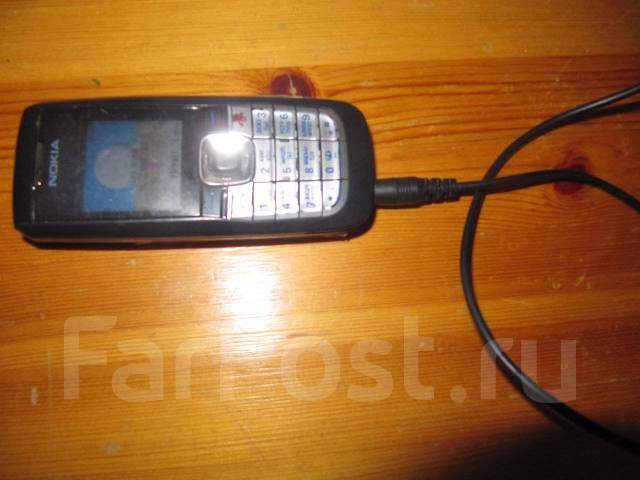 Телефон Nokia с зарядкой полностью рабочий, моноблок, синий, кнопочный ...