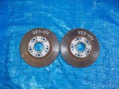 Диск тормозной. Toyota Crown Majesta, JZS147, JZS149, JZS155, JZS177, UZS141, UZS147, UZS151, UZS157, UZS171, UZS175 Toyota Crown, JZS147, JZS149, JZS...