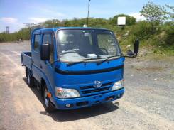 Toyota Dyna. Продаётся двухкабиный грузовик , 3 000 куб. см., 1 500 кг.