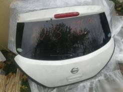 Дверь багажника. Nissan Tiida, C11, JC11, NC11, SC11 Двигатели: HR15DE, HR16DE, MR18DE