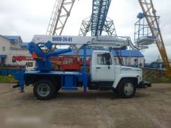 ГАЗ-33086 Земляк. Автогидроподъемник ВИПО-24-01 на шасси ГАЗ-33086, 100 куб. см., 24 м.