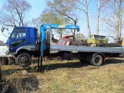 Mitsubishi Fuso Fighter. Продам а/м FUSO Fighter б/п грузоподъемность 8тонн с краном, 8 200 куб. см., 8 000 кг., 4x2