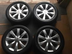 Оригинальные колёса Infiniti с летними шинами Yokohama 256/50R20. 8.0x20" 5x114.30 ET40 ЦО 66,1 мм.
