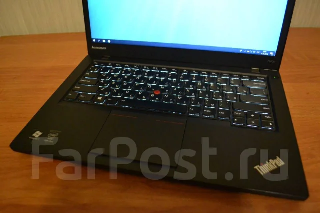 Lenovo ThinkPad T440s. 14", 2,5����, ��� 8 ��, ���� 256���, WiFi: 1, Bluetooth: 1, ����������� �� 4��. ����