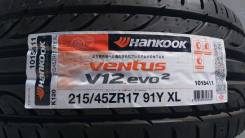 Hankook Ventus V12 Evo2 K120. Летние, 2017 год, без износа, 4 шт