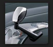 Накладка на зеркало. Toyota Land Cruiser, VZJ95 Toyota Hilux Surf, GRN215, GRN215W, KDN215, KDN215W, RZN210, RZN210W, RZN215, RZN215W, TRN210, TRN210W...