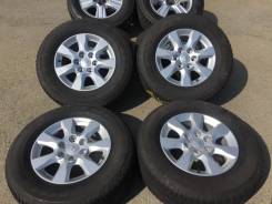 265/65R17 90% на оригинал литьё MMC Pagero R17 7.5j +46. 7.5x17 6x139.70 ET46 ЦО 67,1 мм.