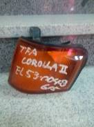 Габаритный огонь. Toyota Corolla II, EL55, EL53, NL50, EL51 Toyota Corsa, EL55, NL50, EL53, EL51 Двигатели: 5EFE, INT, 4EFE, 1NT