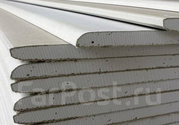 Гипсокартон ГКЛ 9,5мм 1200х2500 Knauf, в наличии. Цена: 475₽ в Уссурийске