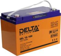 Delta. 100 А.ч., Прямая (правое), производство Китай