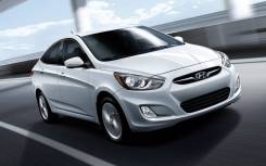 Стекло лобовое. Hyundai Solaris