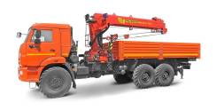 КамАЗ 43118 Сайгак. Камаз 43118 6х6 с кму inman IT 180, 1 176 куб. см., 1 000 кг.