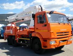 КамАЗ 58153А. Автобетононасос 58153А АБН 90/32 Высота 32м. Камаз 65115, 10 000 куб. см., 32 м. Под заказ