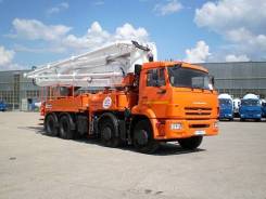 КамАЗ 58153C. Автобетононасос 58153C (АБН 125/37) Высота 37м. Камаз 6540, 12 000 куб. см., 37 м. Под заказ