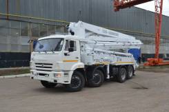 КамАЗ 65201. Автобетононасос 58154А (АБН 140/42) Высота 43м. Камаз 65201, 12 000 куб. см., 43 м. Под заказ