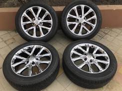 275/50R21 Dunlop PT3 лето 2015 г. - 95% с литьем Modellista LX570. 8.5x21 5x150.00 ET54 ЦО 110,0 мм.