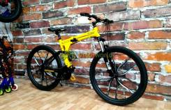 27.5" Складной алюминиевый велосипед Warrior iRide на рост до 200