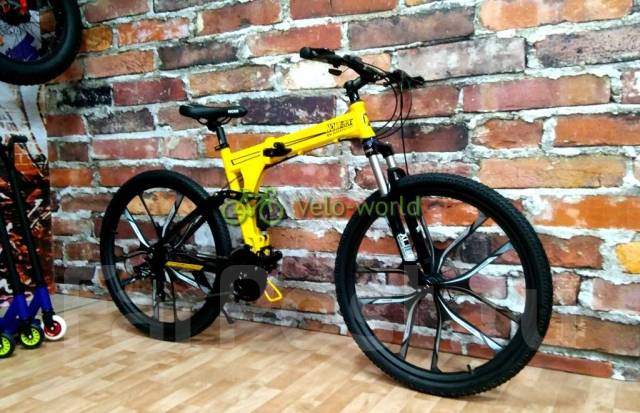 27.5" Складной алюминиевый велосипед Warrior iRide на рост до 200 ...