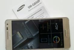 Samsung Galaxy Alpha. Б/у, 32 Гб, Золотой