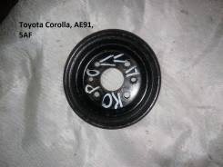 Шкив помпы. Toyota Corolla, AE91, AE91G Двигатели: 5AF, 5AFE, 5AFHE