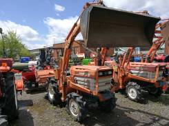 Kubota B1400. Японский мини трактор с КУН передний ковш+фреза, 14 л.с. Под заказ