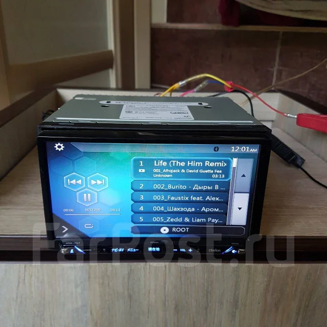 Clarion NX505 2015г Japan! DVD, USB, AUX, Bluetooth, 2 DIN