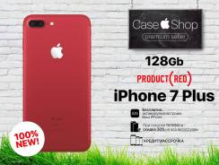 Apple iPhone 7 Plus. Новый, 128 Гб, Красный